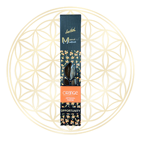 Incenso Sreevani Vareta Linha Magical Manifest - Laranja
