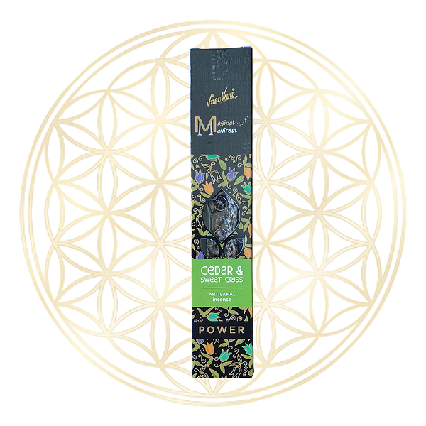 Incenso Sreevani Vareta Linha Magical Manifest - Cedro e Erva Doce