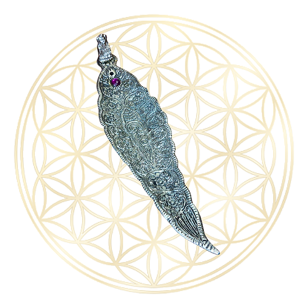 Incensário Canoa Metal – Caminhos de Ganesha