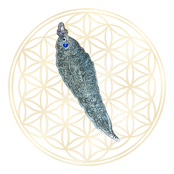 Incensário Canoa Metal – Proteção do Elefante Sagrado