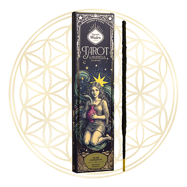 Incenso Sagrada Madre Vareta Linha Tarot Marselha - Os Enamorados (Os Amantes)