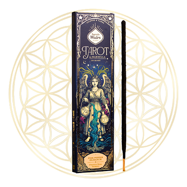 Incenso Sagrada Madre Vareta Linha Tarot Marselha - A Imperatriz