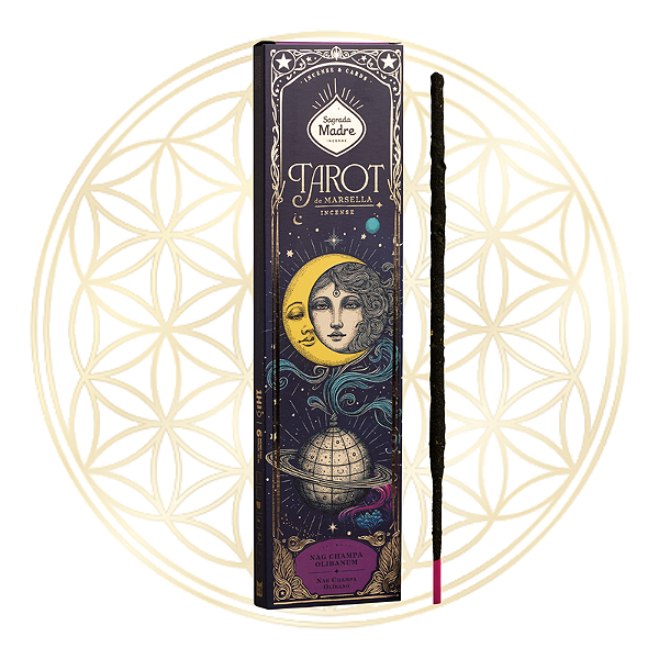 Incenso Sagrada Madre Vareta Linha Tarot Marselha - O Mágico