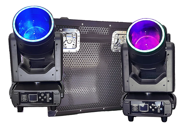 02 Moving Mini Beam 14r (no Case ) Bivolt Dmx