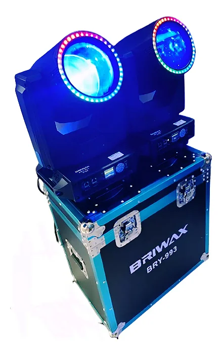 2 Moving Beam 14r 295w Com Borda De Led Bry -993 No Case