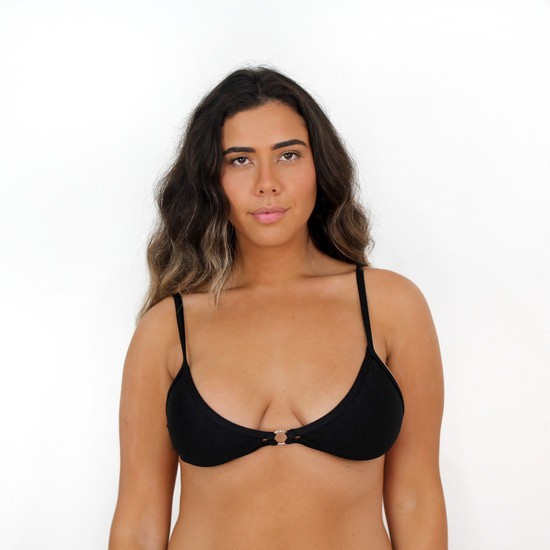 Top Santorini - Preto Onix