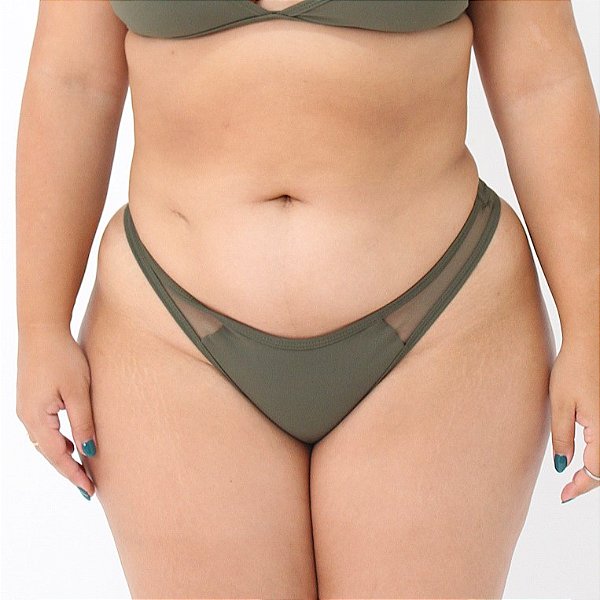 Bottom Split - Verde Militar