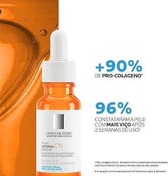 Sérum Facial Anti-Idade Pure Vitamin C10 La Roche-Posay 15ml