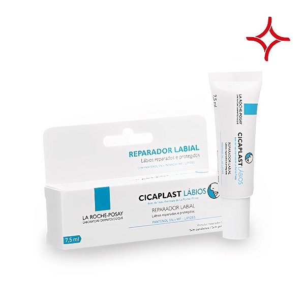 Reparador Labial Cicaplast Lábios La Roche-Posay 7,5ml