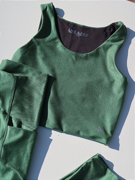 CROPPED CARLA VERDE FLORESTA