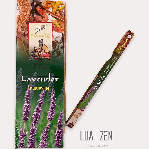 Incenso Indiano Massala Flute - Lavanda