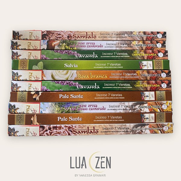 Kit de Incensos Indiano Massala Flute - 10 caixas