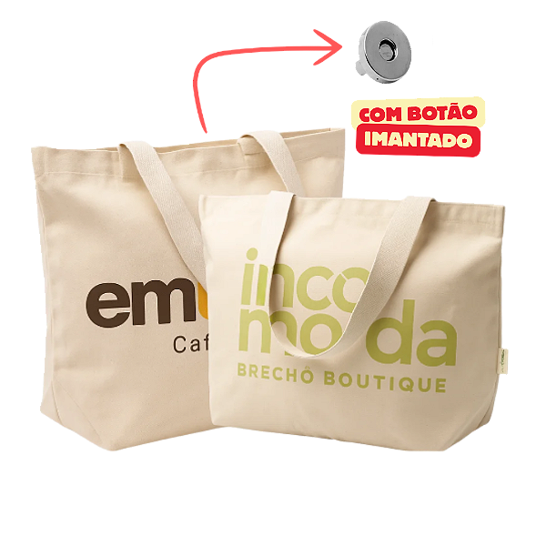 SACOLA ALGODÃO CRU PREMIUM