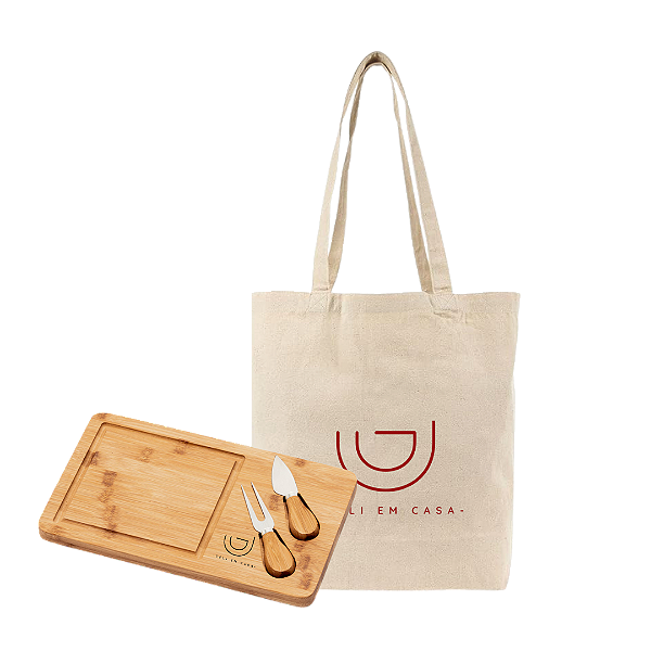 SACOLA ALGODÃO CRU C/FUNDO