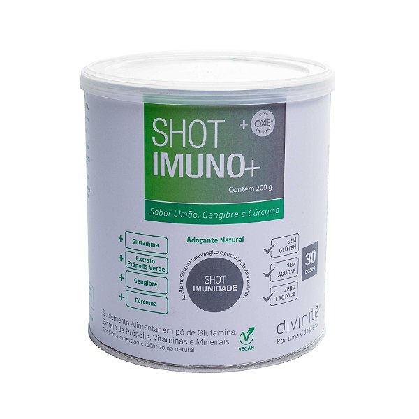 Shot Imuno+®  - Sabor Limao Gengibre e Curcuma