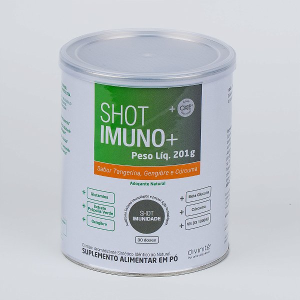 Shot Imuno+®  - Sabor Tangerina, Gengibre e Curcuma
