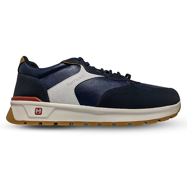 Tênis Casual Masculino Midnight em material Techfeet – Marinho