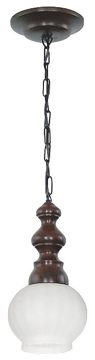 Pendente Rustico 551e 1lp Envelhecido
