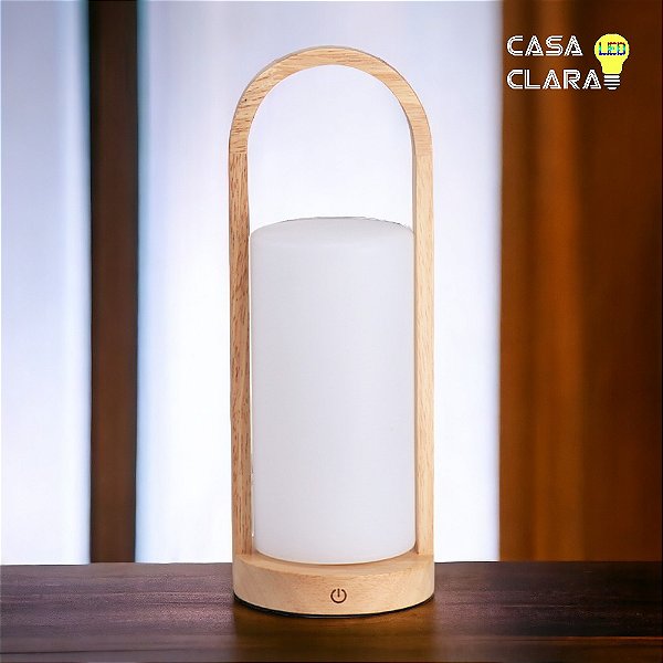 Abajur Touch Recarregavel Ats-001