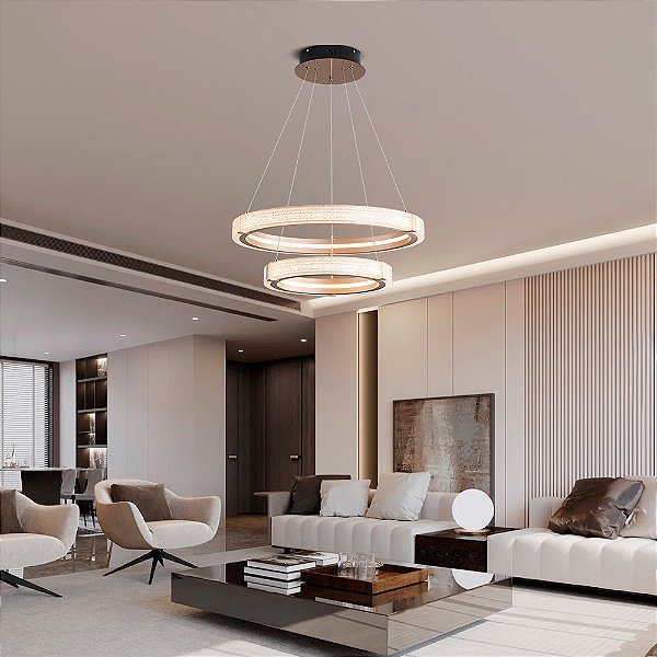 Pendente Led Solaris-002d 65w 3000k
