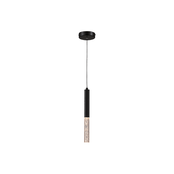 Pendente Led Crateris 3w 3000k 100-240v Preto