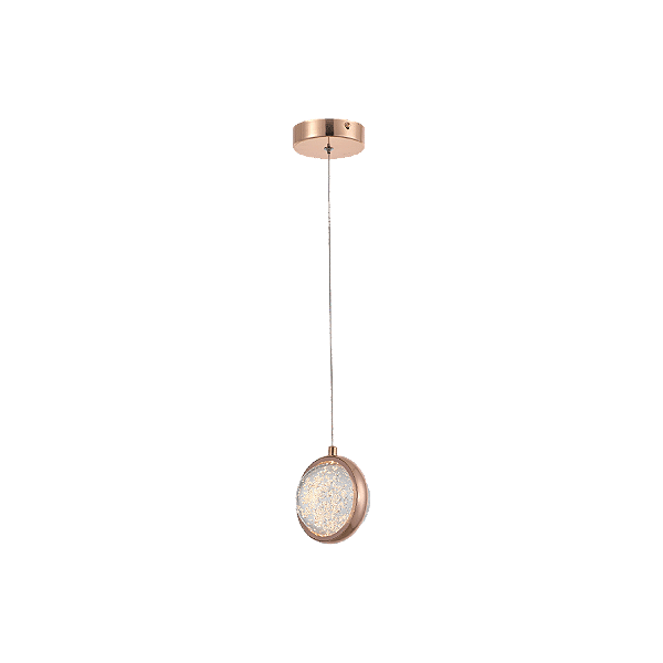 Pendente Led Fawaris 7w 3000k 100-240v Dourado