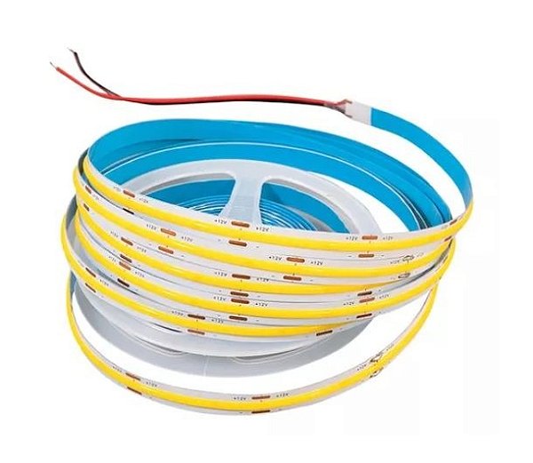 Fita Led Continuo S/ Silicone 360led/M 6000k 5000mm