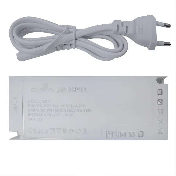 Driver Sensi 100w 24v Entrada Bivolt Ip20