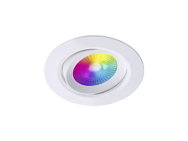Smart Spot Wi-Fi Led Taschibra Tek 5w Redondo Rgb