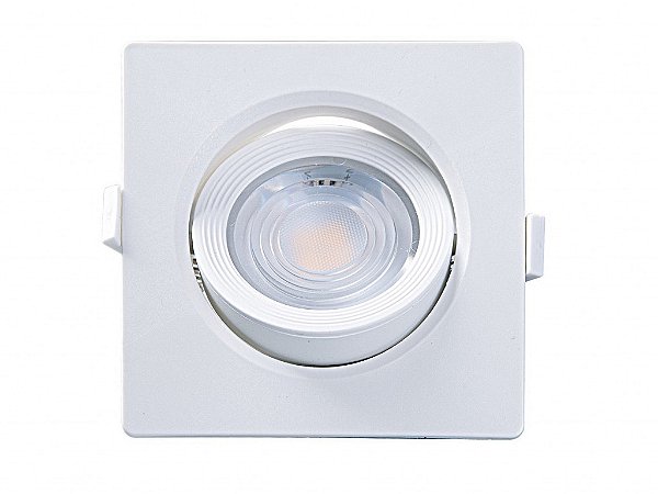 Spot Embutir Quadrado Alltop Led Par20 7w 3000k