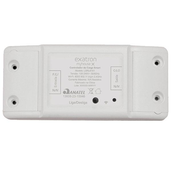 Controlador Carga Smart, Na, 10a, Bivolt, Wi-Fi Myhouse X