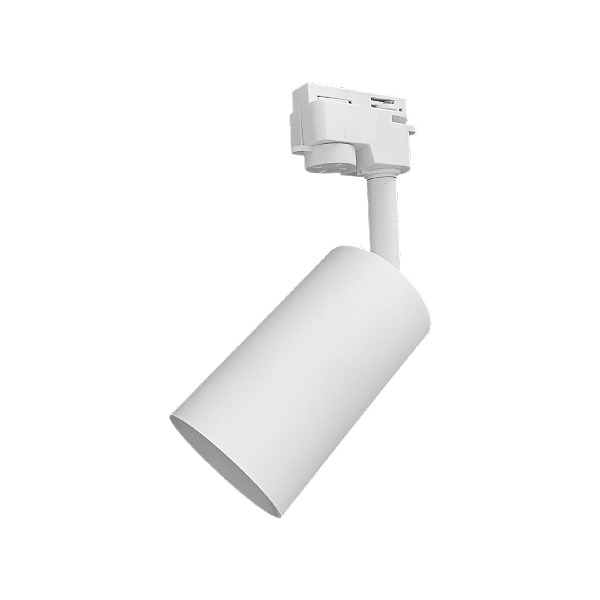Spot Para Trilho Energizado Para Lampada Par20 Soquete E27 Branco