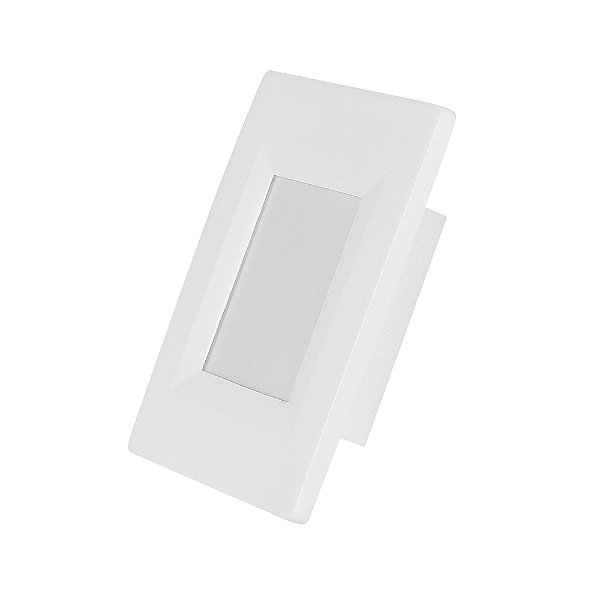 Balizador Bram Embutir Branco Led 3w 3000k Autovolt Ip65