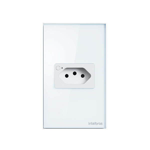 Tomada Simples 10a Smart Wi-Fi Ets 1001 Branco