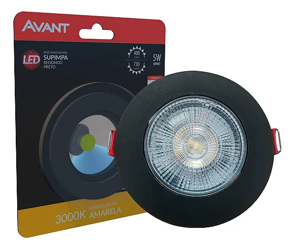 Led-Spot-Authentic-Emb-Red-Pf-Am3000k-5w-Bivolt-
