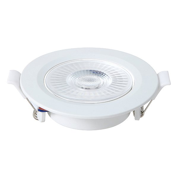 Spot Slim LED Emb Red PBT e PC Bivolt 6W 4.100K - Branco