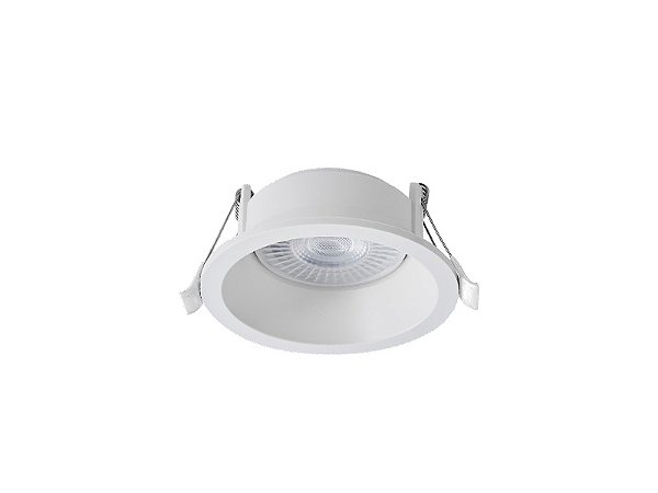Spot Embutir Redondo Alltop Recuado Led Mr16 6w 3000k 38 Br