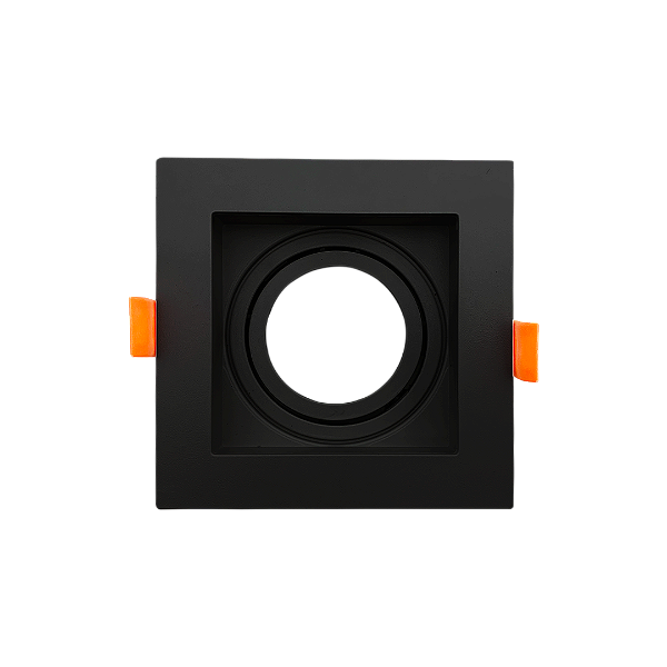 Spot Recuado Para Lampada Mr16 Conect Abs Preto