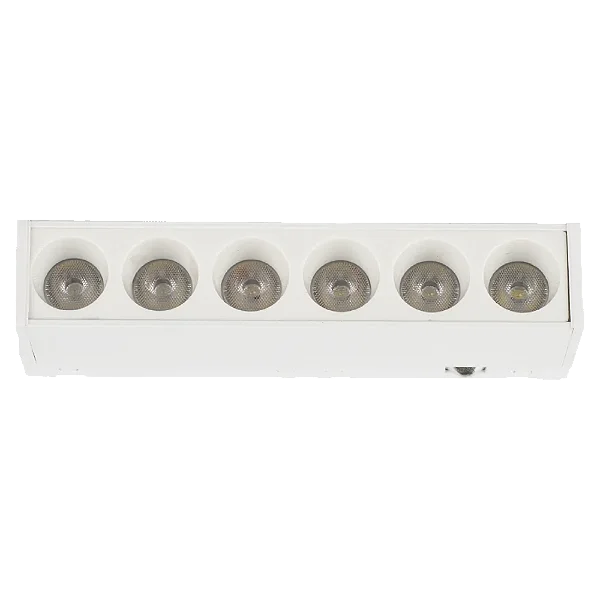 Linear De Foco Mag 6w 3000k Angulo 24. Irc 80 Ip20 48v - Branco