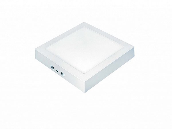 Painel Led 18w Lux Quadrado Sobrepor 3000k