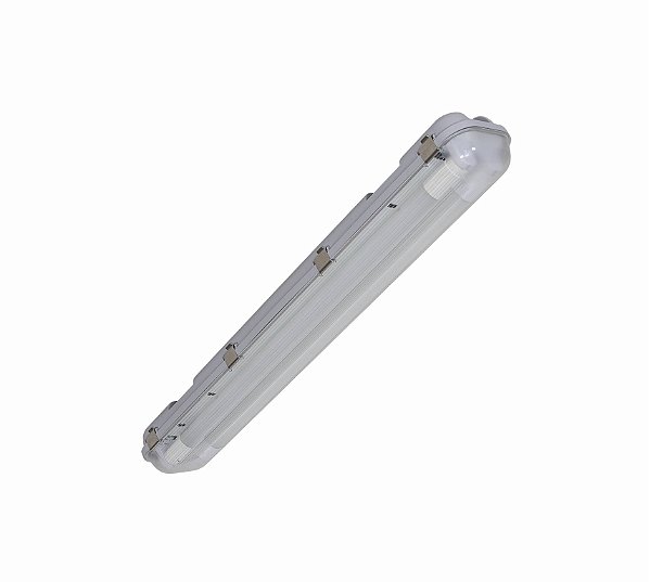 Lum. Hermetica Ip65 2x18w 60cm T8 Unico
