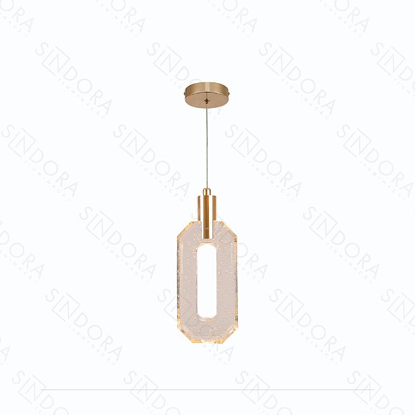 Pendente 10X24CM 5W 3000K 500LM DR