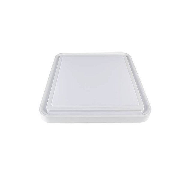PLAFON LED ZONY QDR. 50CM 36W 3K/4K/6.5K BR.