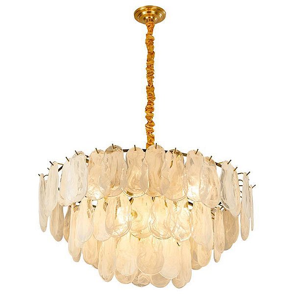PENDENTE VELLE 80CM 10*E14 DOURADO