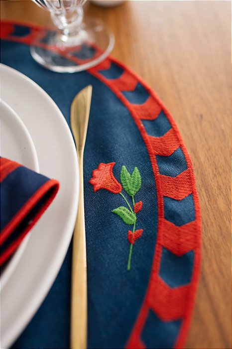 Jogo Americano impermeável Romã