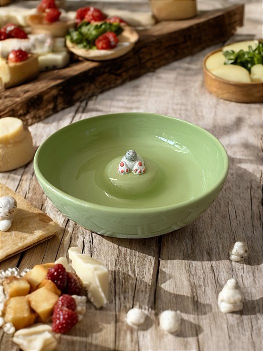 Prato de Aperitivo Coelho - Verde