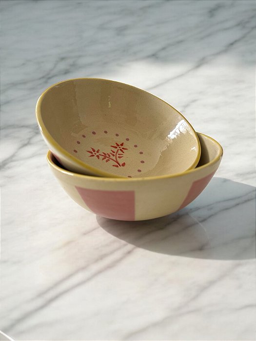 Bowl Listra Rosa