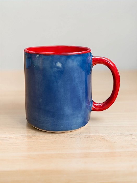 Caneca Bicolor Vermelha