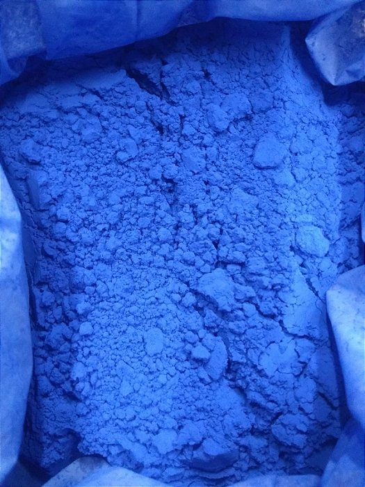 Pigmento termocrômico em pó 31 graus 10 g Azul