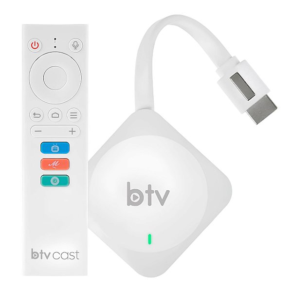 Receptor Btv Cast Ultra Hd 4K 8GB Wi-Fi Dual Band